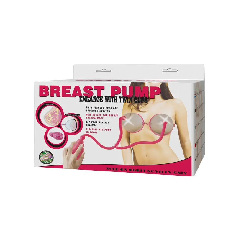 Electric Breast Massager Vacuum Cup Breast Enlargement Pump Nipple Sucker Big Breast Bella Must Up Vibrating Bra Enlarge Enhance