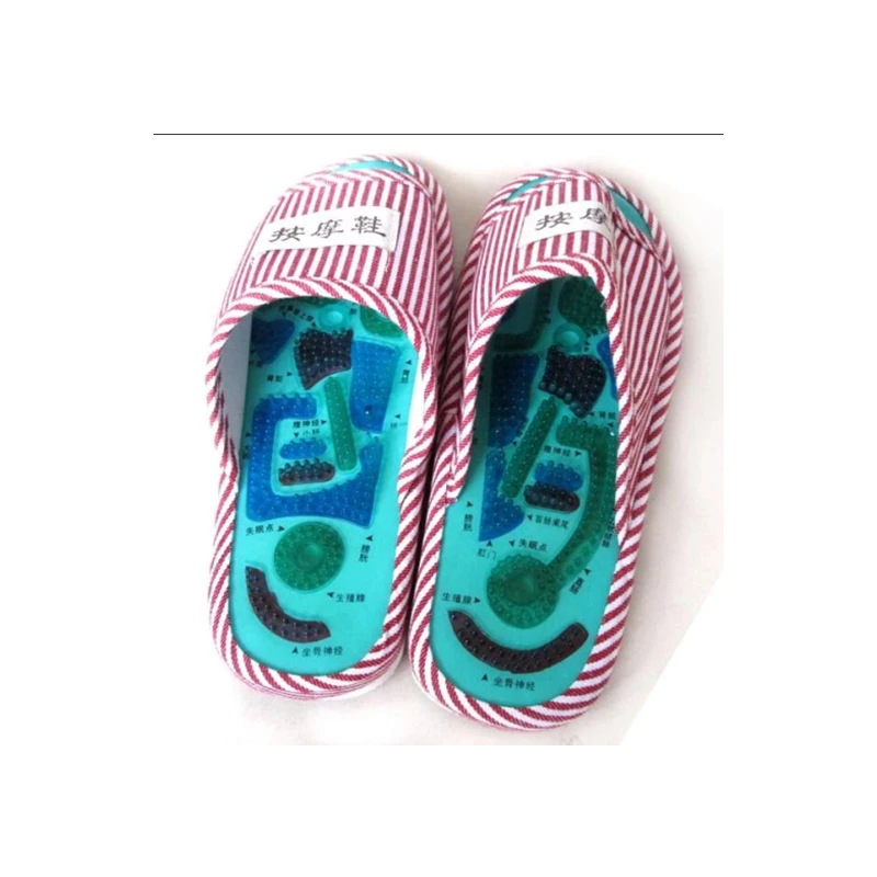 Foot care tools tai acupoint magnetic therapy massage shoes care Massager massage slippers