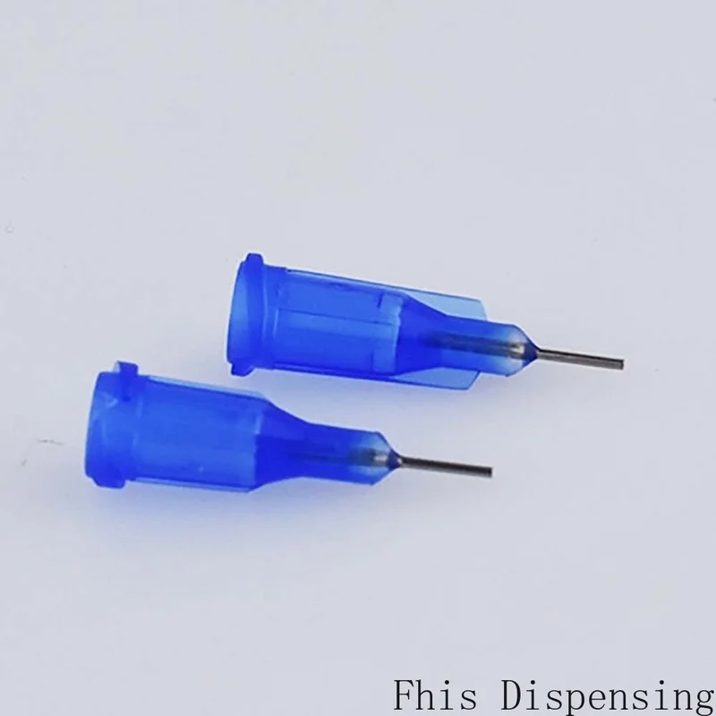 22G 0.25 "طول ث/ISO القياسية الفولاذ المقاوم للصدأ إبرة حادة مع Luer البولي بروبلين محور حزمة من 50