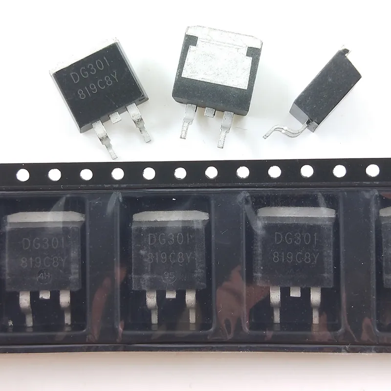 10 개/몫 DG301 MOS triode TO-263 재고 있음