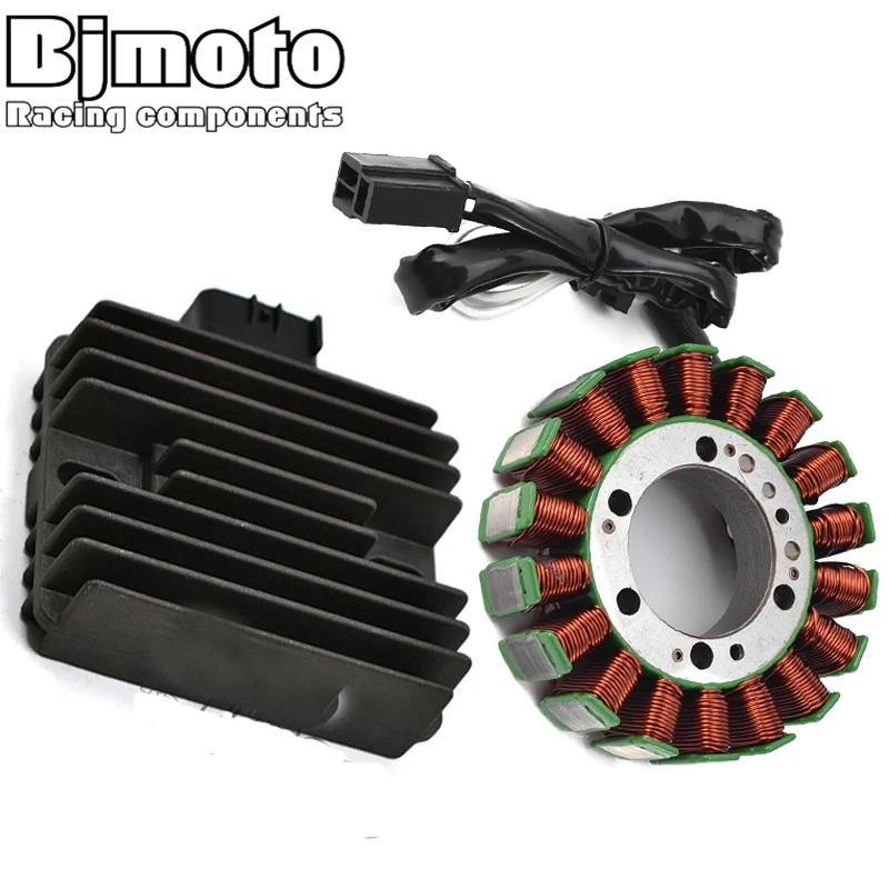 

BJMOTO Motorcycle Voltage Regulator Rectifier Stator Coil For Kawasaki ER400 ER-4N EX400 Ninja400R ER-6N VERSYS 650 KLE650