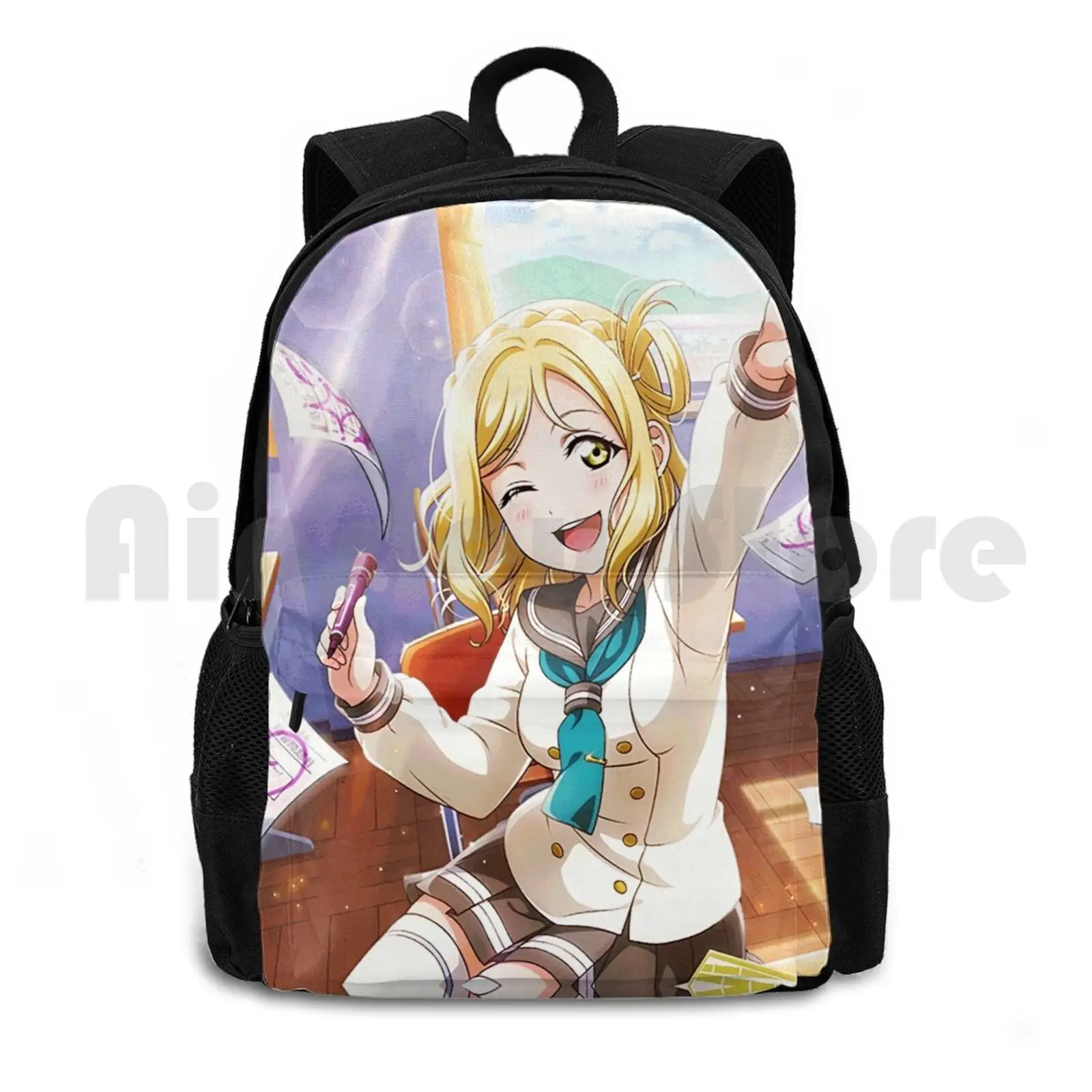 

Люблю жить! Рюкзак для походов на открытом воздухе Mari Ohara Teacher Ur, спортивная сумка для верховой езды и скалолазания Love Live Llsif Llsip Mari Ohara Muse