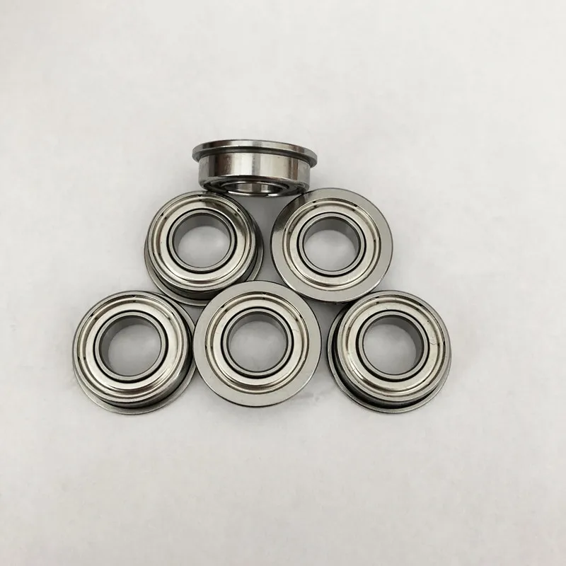 50pcs Flange bearings F688ZZ LF-1680HH 8*16*5mm miniature flange deep groove ball bearing 8mmx16mmx5mm