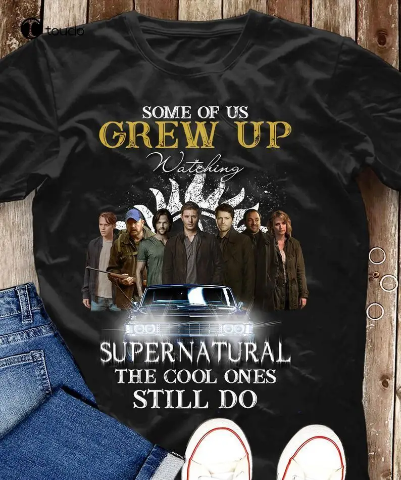 Some Of Us Grew Up Watching Supernatural The Cool Ones Still Do Shirt