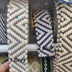 4cm szerokość geometryczna etniczna koronkowa lamówka żakardowa wstążka szycie na dodatki do odzieży DIY Craft