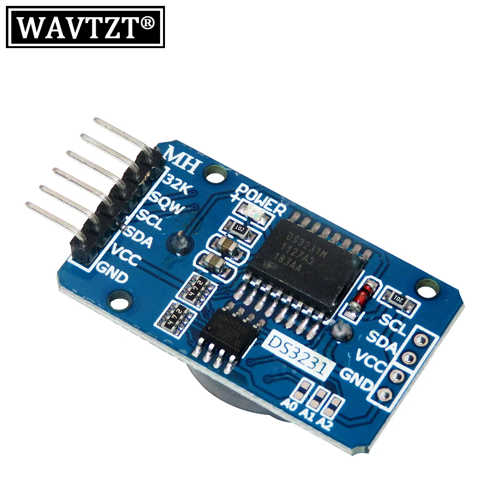 WAVTZT DS3231 AT24C32 IIC Module Precision RTC Real Clock Memory Module DS3231SN for Arduino Memory module