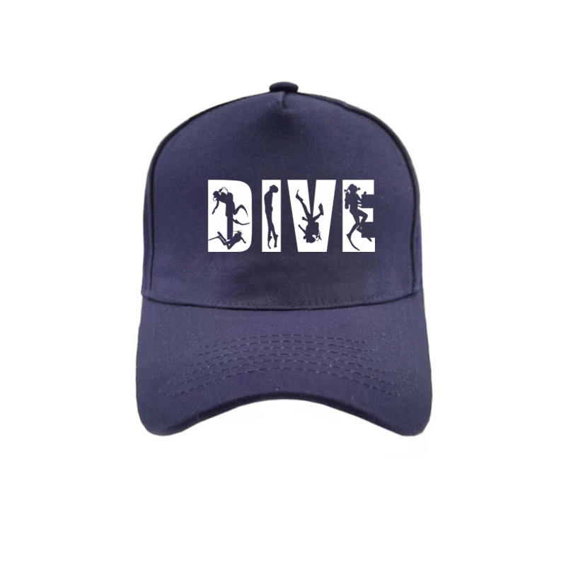 Scuba Diving Dive Baseball Caps Men cotton Cool Hat Women Unisex Adjustable Dive Lover Diver Caps MZ-358