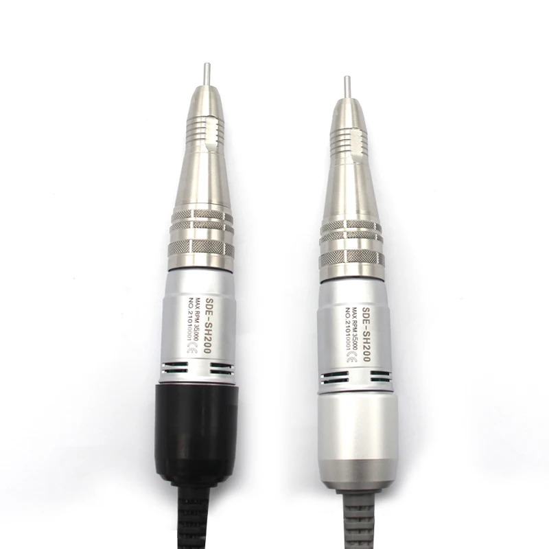 210 Marathon H200 Electric Nail Drill Handpiece 35K Strong Manicure Pedicure Machine with Drill Polish Pen And Nail File Bits