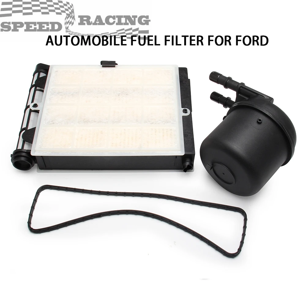 Automobile Fuel Filter Kit Fuel Line Oil Tank Filter Connector For Ford FD4625 FD4624 2017-2020