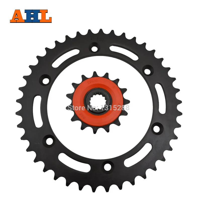 

AHL A set Front & Rear Sprocket KIT for SUZUKI DRZ400 DR-Z400 type 520 41-15 Tooth Beyond the original part