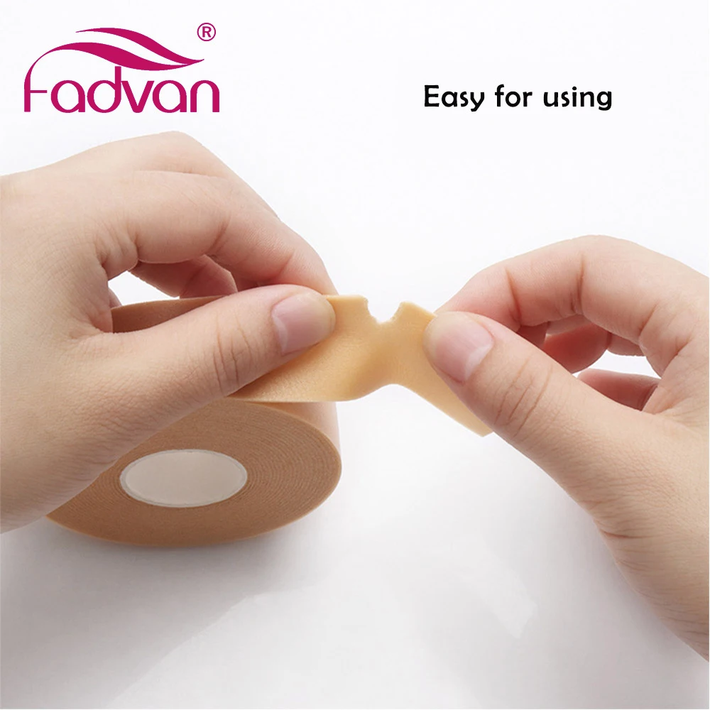 Fadvan Eyelash Extension Tools Eye Pads White/Brown Foam Under Eye Patches for False Lashes Grafting