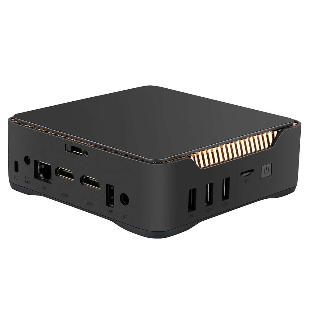 

AK3V Mini PC Intel Apollo Lake Celeron J3455 6GB 64GB 128GB Dual WIFI LAN BT HDMI VGA HD WIN 10 LINUX TV BOX Nettop Computer