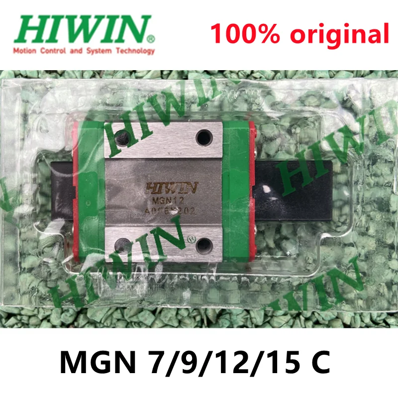 

Оригинальные мини-линейные блоки HIWIN MGN7C MGN9C MGN12C MGN15C для мини-линейных направляющих