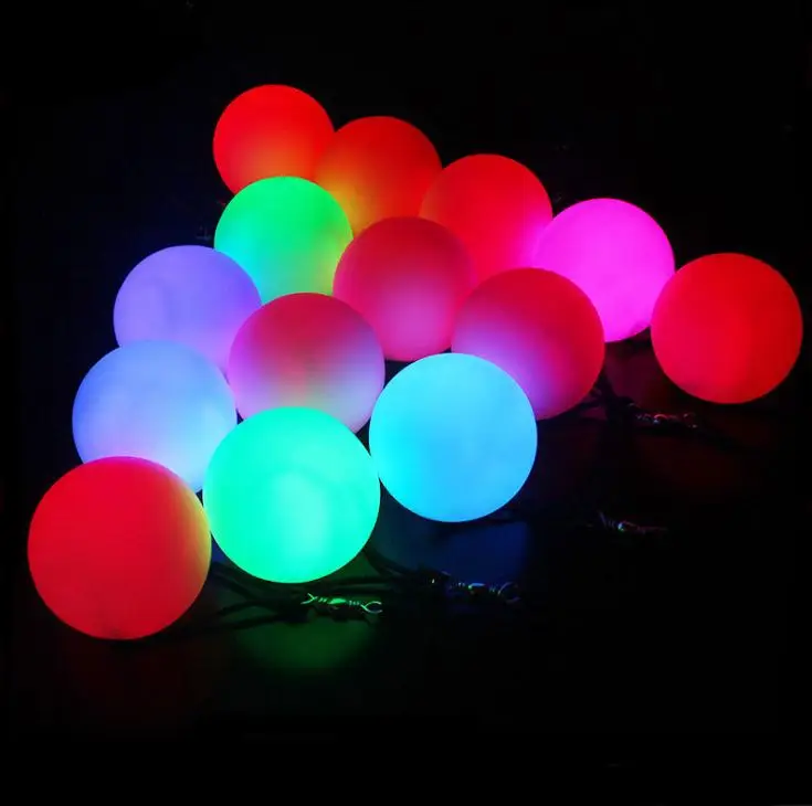 300 Pieces Balls Stage Performance LED POI Thrown Balls for Belly Dance Level Hand Props Belly Dance Accessories SN2835