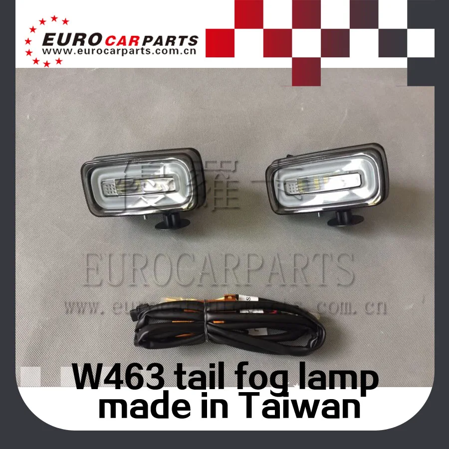 W463 fog lamp  fit for MB G-CLASS g320 g400 g500 g55 g63 g65 rear bumper fog lights upgrade led light for g class