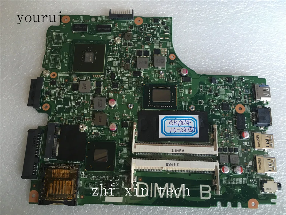 

yourui Laptop Motherboard For Dell Inspiron 2421 3421 5421 Mainboard SR0U4 i3-2375m DDR3 Test ok 100% original