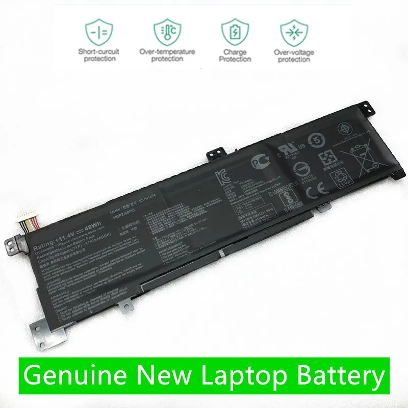 

ONEVAN NEW Original 48WH B31N1424 battery for Asus A400U A401L K401 K401L K401LB K401LB5010 K401LB5200 K401LB5500