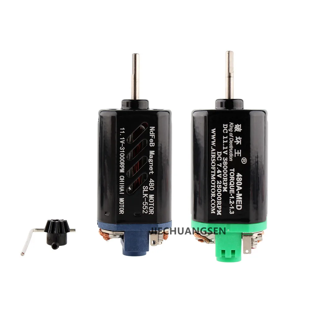 

11.1V 480WA-SLK-552 Micro DC Motor High Torque High Speed Thickened NdFeB Magnet 30000rpm/38000rpm