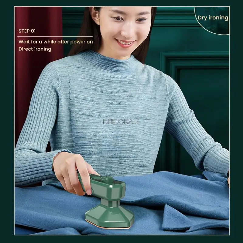 مكواة بخار صغيرة احترافية مكوّاة صغيرة محمولة يدويًا مكواة بخار معلقة مناسبة للسفر المنزلي