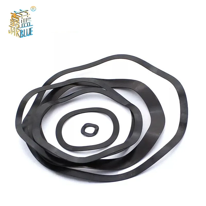 

2-50Pcs Three Wave Crest / Wave Type Gasket / Wave Washer / Spring Washer M3 M4 M5 M6 M8 M10 M12 M14 M16 M19 M21 M24 M27-M128