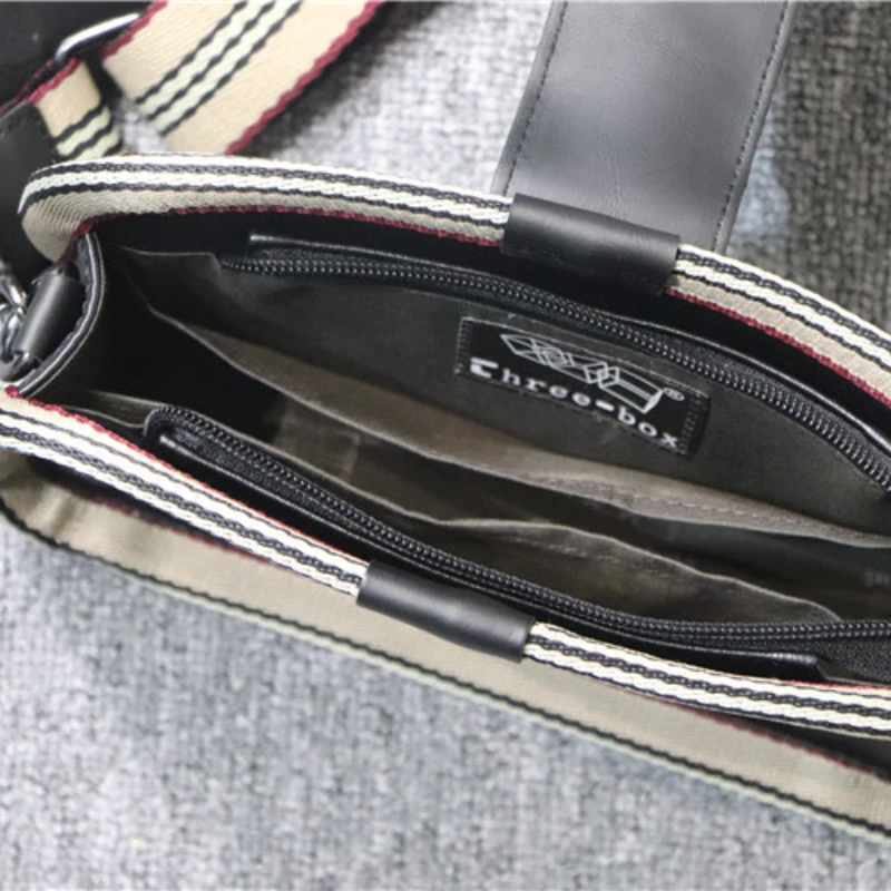Japanese Style Unisex Messenger Bag Pu Leather Man Shoulder Bag Casual Crossbody Tote Bag Male Phone Pouch Luxury Bolso