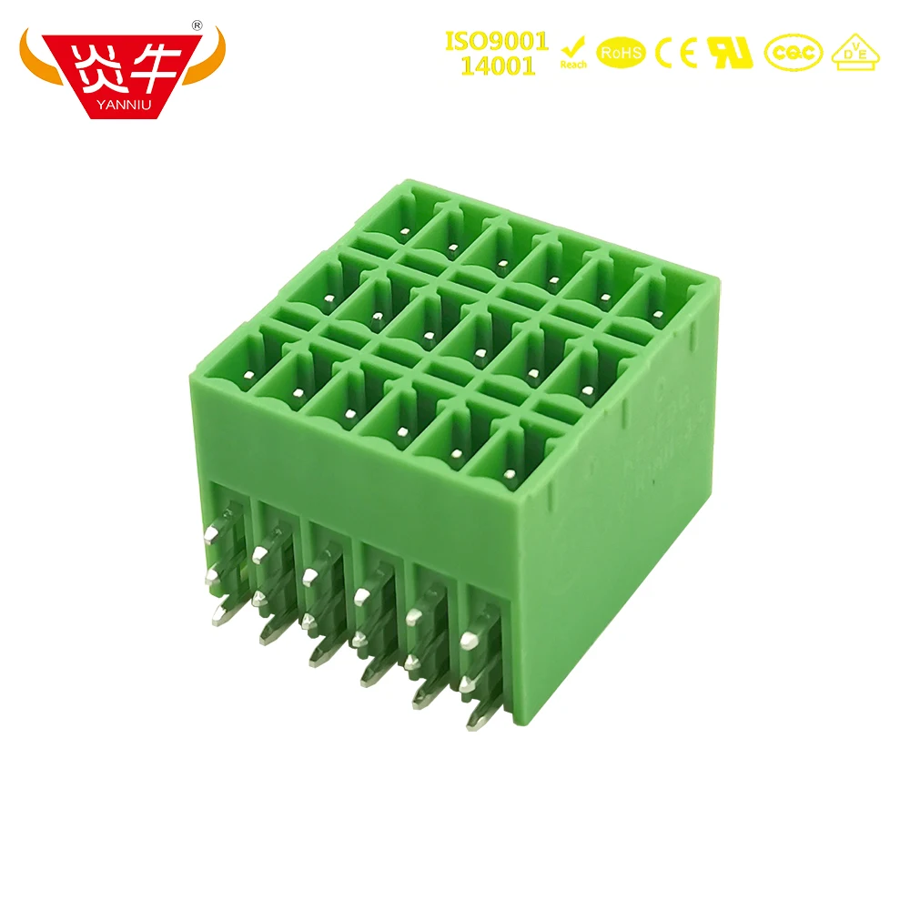 

50Pcs 3.5mm 15EDGKRHH KF2EDGKRHH 0221-2516L 3.5 2P ~12P PCB PLUG-IN TERMINAL BlOCKS FMC 1,5/ 4-ST-3,5 PHOENIX CONTACT DEGSON