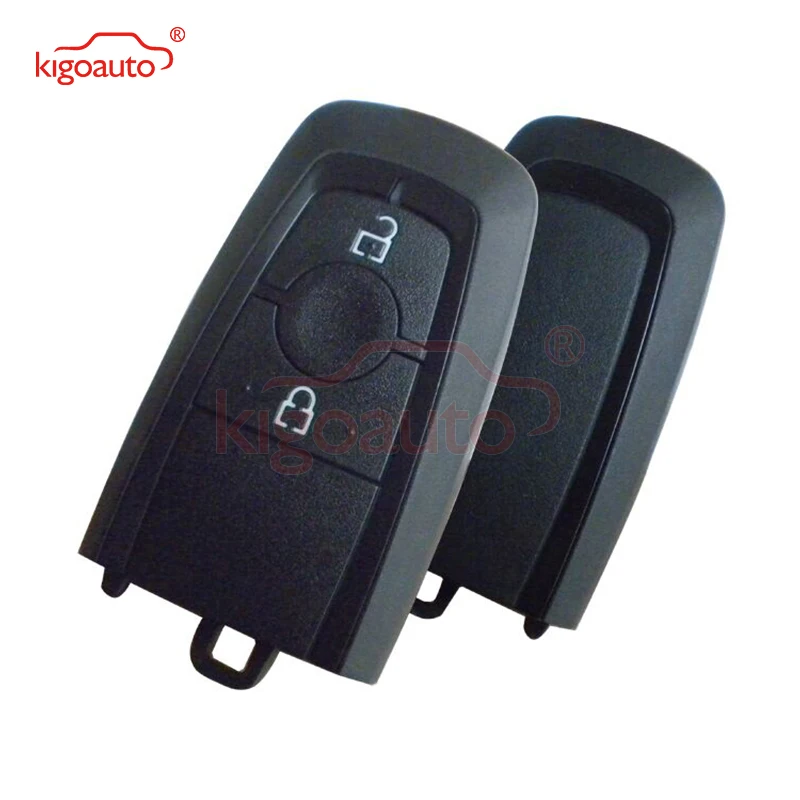 Kigoauto HC3T-15K601-DB Smart Key Case 2 Button for Ford EcoSport 2018