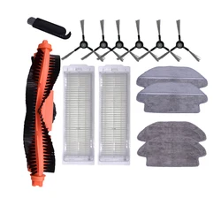 Side Brush Hepa Filter Roll Brush For Xiaomi Mijia Mop Pro STYTJ02YM/VIOMI V2 PRO/V3 Vacuum Cleaner Parts accessories Mop Pad