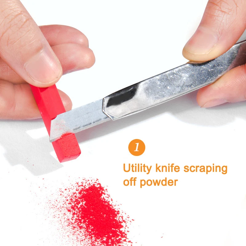 12/24/36/48 Colors Soft Pastel Set Square Pastels Chalks Artist Pastel Set Chalk Color Crayon Brush Stationery For Students