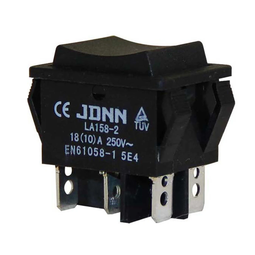 

JDNN Waterproof Micro Electric Control Switch Assembly Double Reset Switch LA158-2 10A 250V