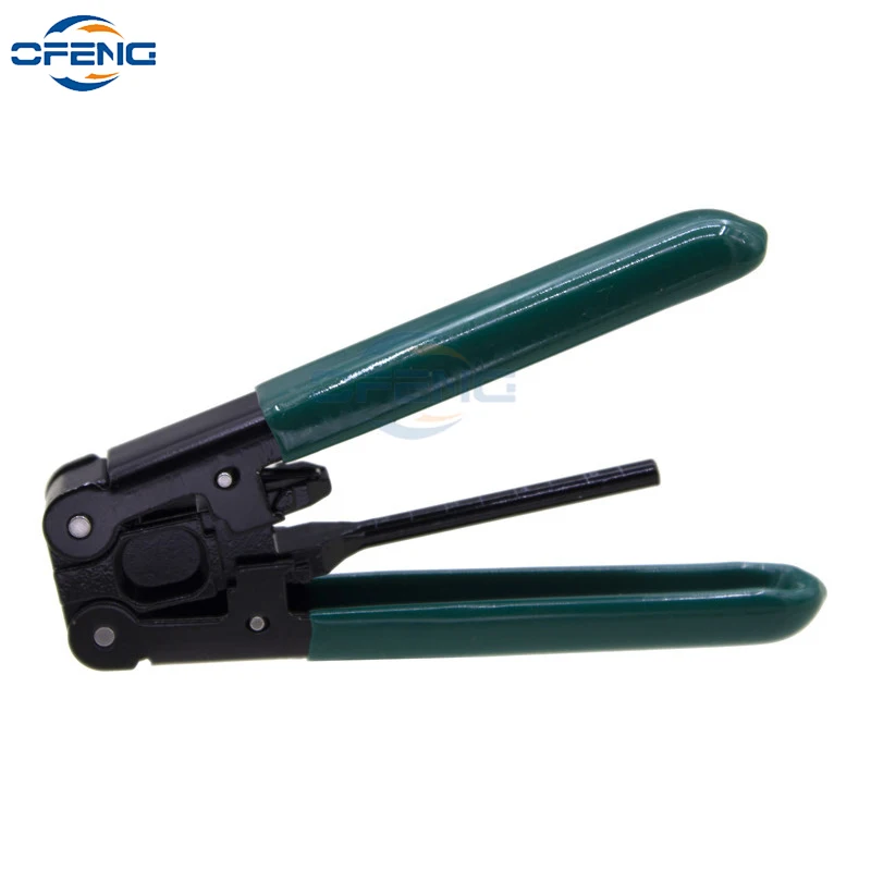 FTTH Fiber Optic Tool Kit With FC-6S Fiber Cleaver Wire stripper suit Fiber length setter Leather fiber fixed fixture customized