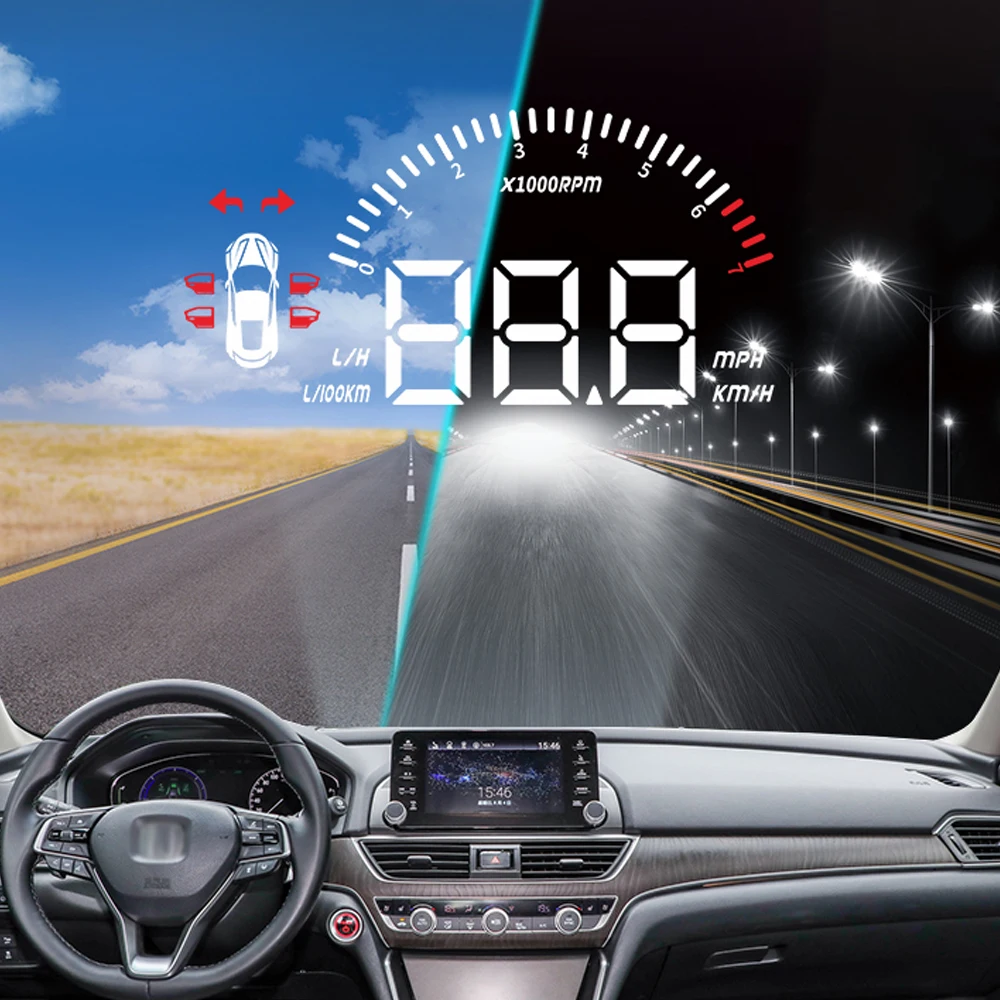 Für Honda Avancier/UR-V TG1/2/3/4/5/6 2016-2024 Auto Elektronik Auto HUD Head Up Display Vorderansicht Head-up Windschutzscheibe Projektor