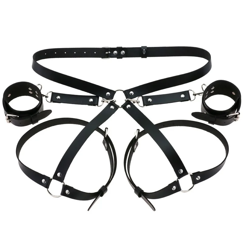 Decopunk Sexy Harness Women Sword Belt Erotic Lingerie Bdsm Bondage Body Belts Seks Gothic Sex Costumes Thigh Garters Belt