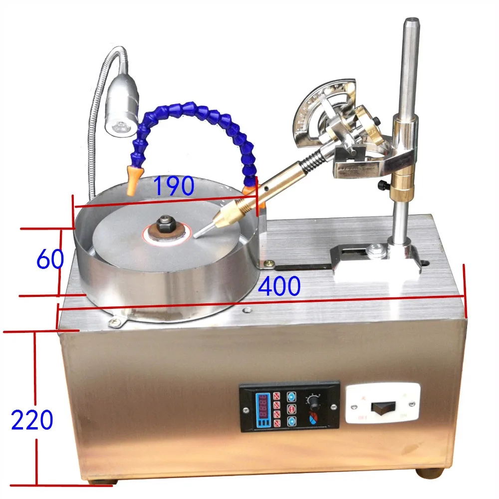 Jewelry Lapidary Faceting Machine Gemstone Grinding Machine Polishing Equipment jade gem stone making tools