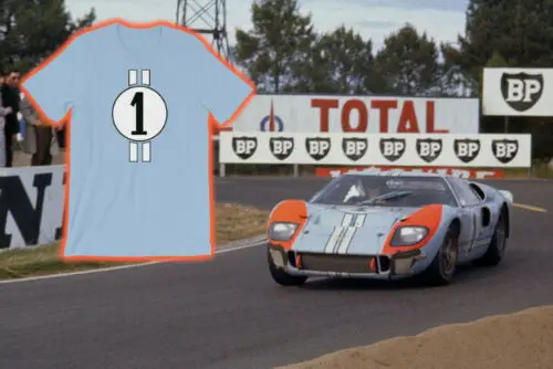 Ken Miles Denny Hulme 1966 24 Hours Le Mans Shelby American Shirt