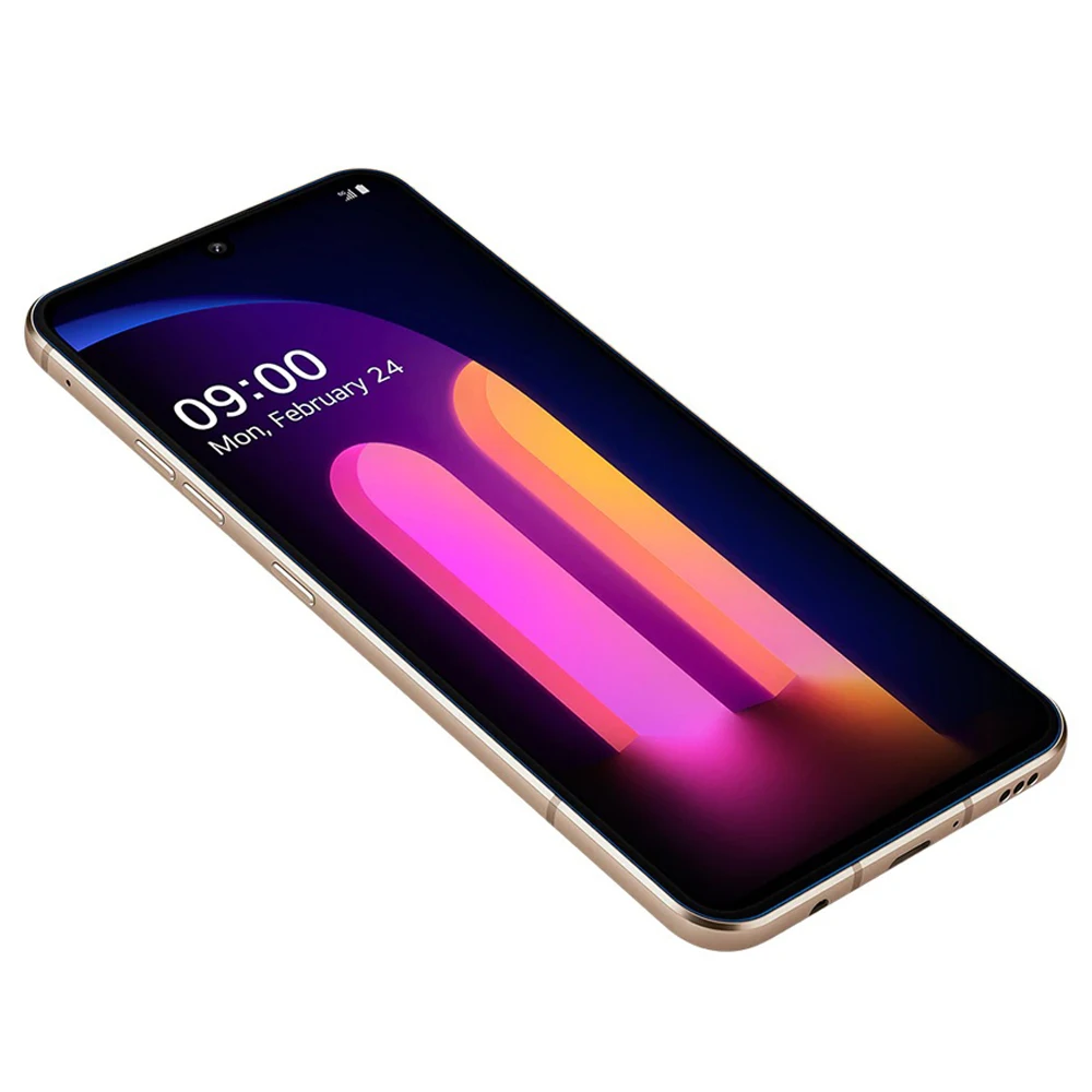 هاتف LG V60 5G ThinQ Moilble الأصلي غير مقفول V600TM V600VM V600AM 6.8 هاتف ذكي يعمل بنظام أندرويد 8 جيجابايت رام 128 جيجابايت/256 جيجابايت ROM هاتف محمول