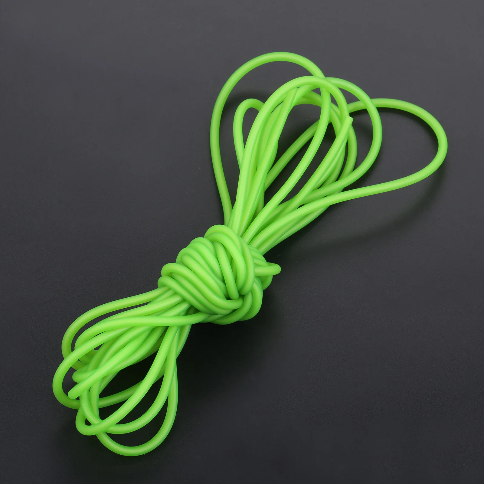 

5M Hunting Sporting 1.6x3.6mm Strong Slingshot Natural Latex Tube Catapult Sling Shot Rubber Band Green Elastic Bungee Tube 1636