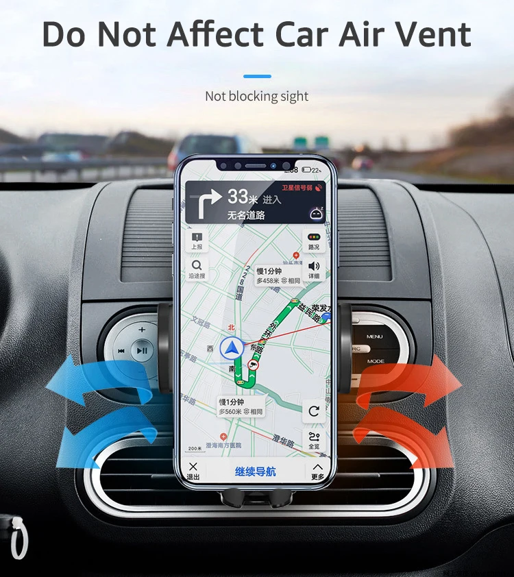 Uniwersalny uchwyt samochodowy na telefon komórkowy do gniazda CD, stojak, mocowanie GPS do iPhone 17 16 Pro Max Xiaomi Samsung Huawei — zdjęcie produktu 3