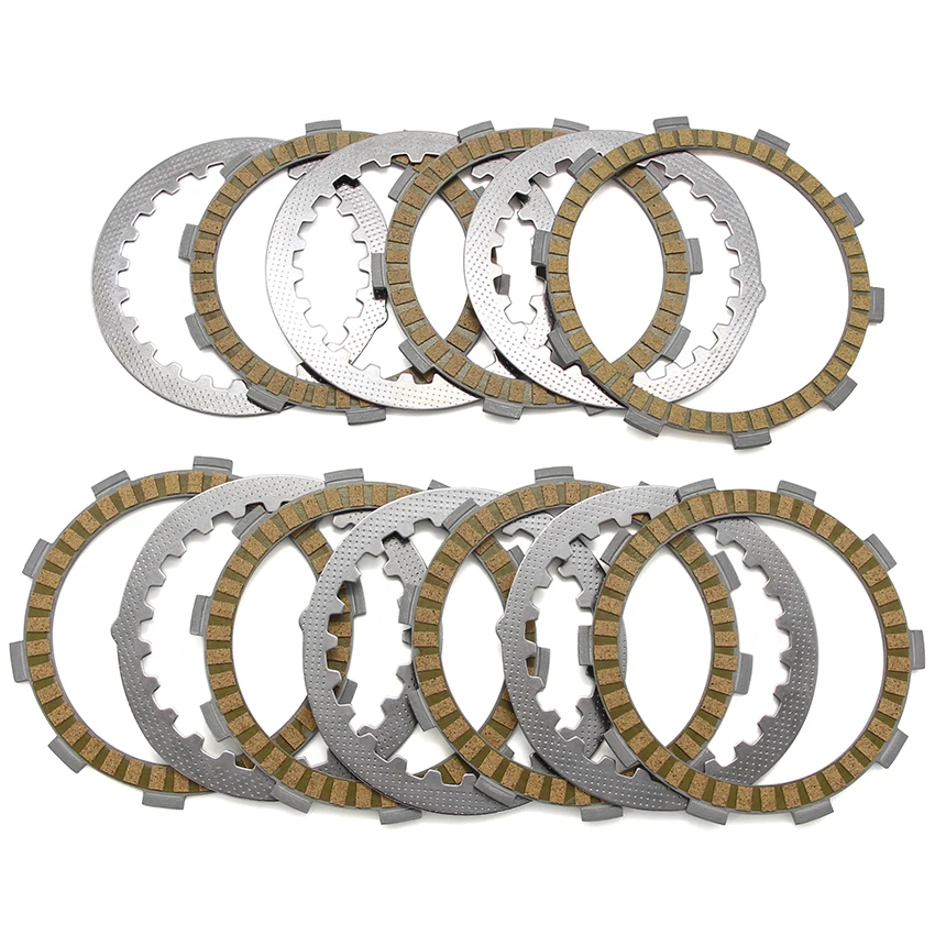 

Motorcycle Clutch Friction Disc Plate Kit For Yamaha DT230R DT125E SDR200 DT125R DT125RE DT125X DT200R DT200WR TDR125 TZR125