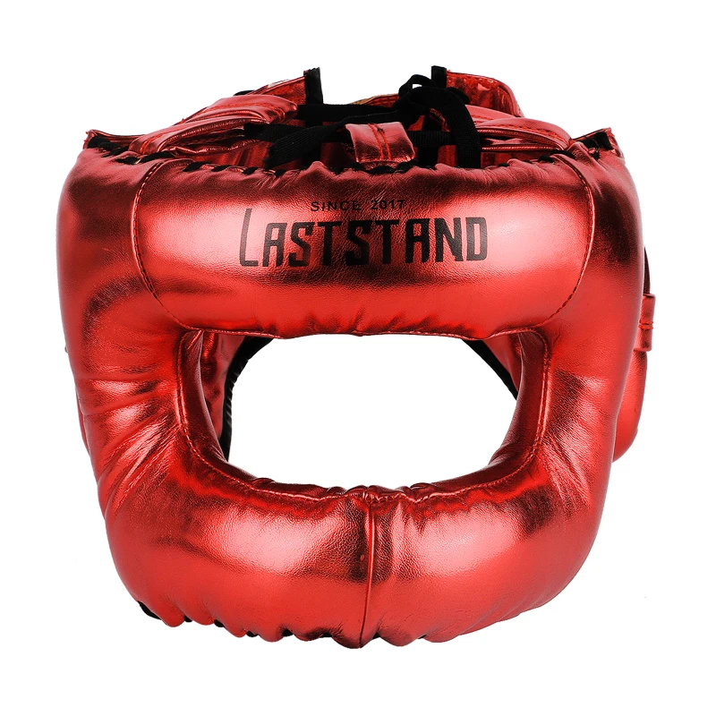 Professional Adult Men Women Kick Boxing Sanda MMA Helmet Full Protection to Protect Nose Free Combat Beam Full-face Head Gear