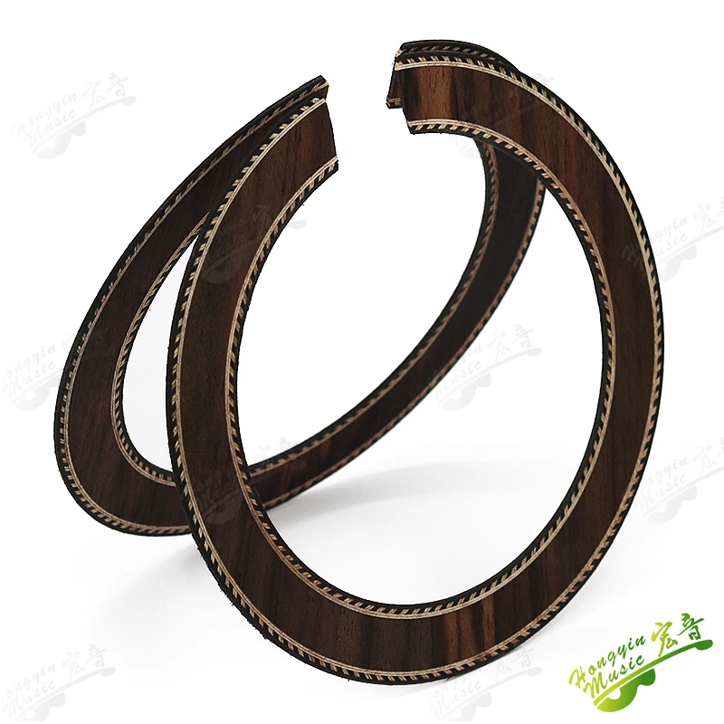 3PCS Guitar Sound hole Inlay WOOD For  Classical guitar Guitar Accessories YKQ64