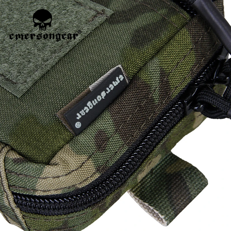 Emersongear Tactical Plug-in Debris Waist Bag External Equipment Storage Purposed Bag For Hunting Vest Airsoft Shooting Cycling