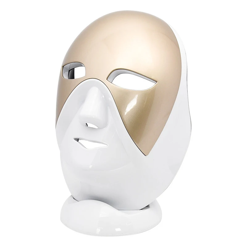 Ricarica Wireless LED beauty mask Home touch photon strumento di ringiovanimento della pelle strumento di bellezza rosso e blu