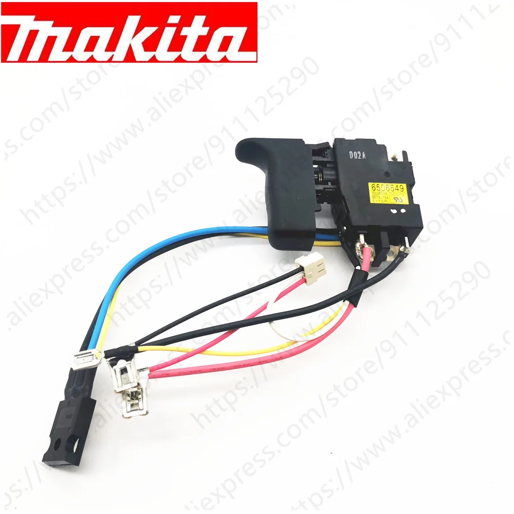 Switch For Makita 6506549 HR202D BHR202RFE DHR202 BHR202 DHR202RME DHR202Z DHR202RMJ DHR202RM1J BHR202Z BHR202RFE3 638883-4