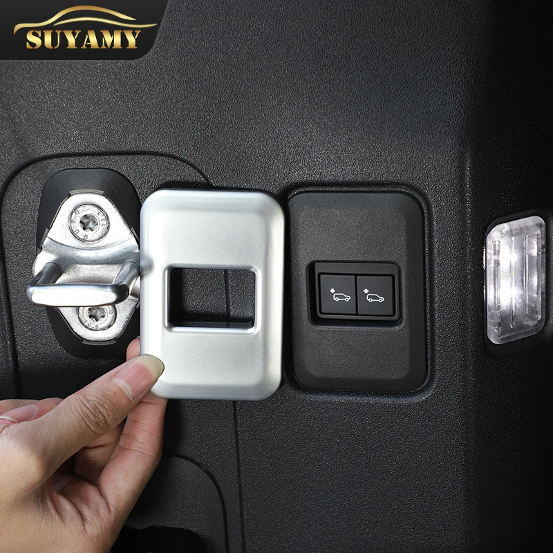 For Land Rover Defender 110 2020-2022 Car Tail Box Height Adjustment Button Frame Decoration Modeling Accessories Auto Interior