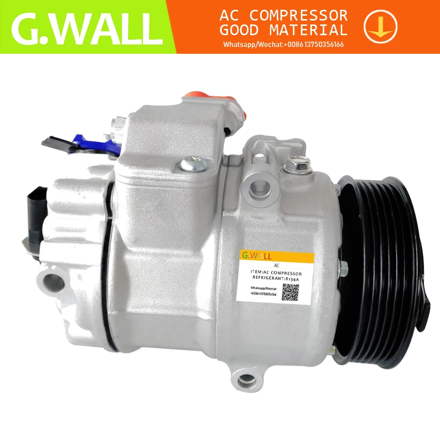 Auto AC Air Conditioning Compressor For Volkswagen POLO 6q0820803d 447190-4369 4471904369 For Volkswagen AC Compressor