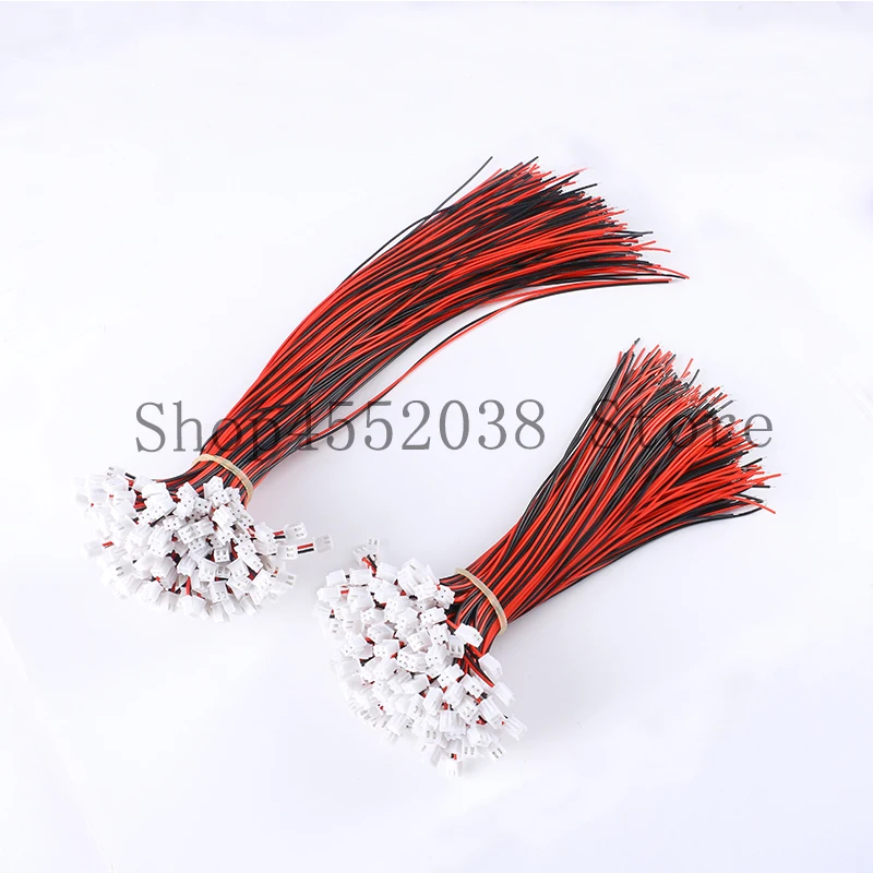 10 Sets/Lot 26AWG JST XH2.54 2 Pin Connector Plug Wire Cable 200mm/300mm Length Male Female Plug Socket wire connector