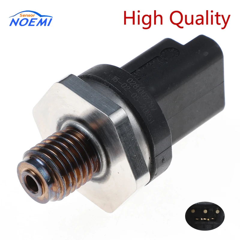 

YAOPEI 0281002797 Fuel Rail Pressure Sensor Pressure Relief Valve Fuel Rail Sensor Transducer For Peugeot 0281006507 0281002283