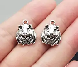 20pcs/lot--14x18mm Antique Silver Plated Guinea Pig Charms Animals Wild Pendants DIY Supplies Jewelry Making Finding Accessories