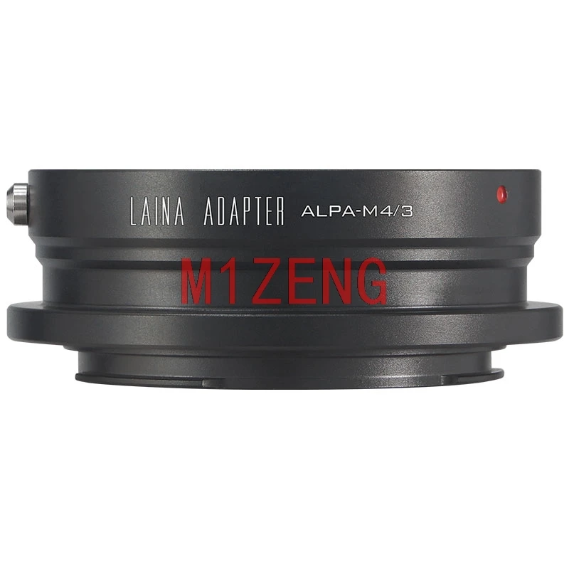 

Adapter ring for ALPA lens to olympus panasonic m4/3 BMPCC GH4 GH5 GF7 GM1 GX7 GX9 GX85 GX850 EM5 EM1 EM10 G9 EPL6 camera